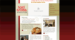 Desktop Screenshot of hotelaromagoa.com